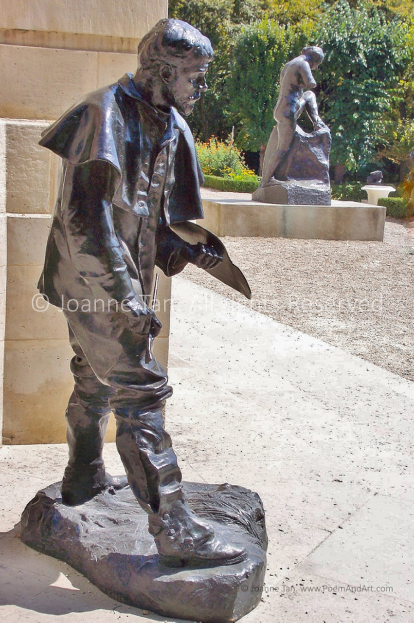 p - Sculpture - Rodin - Artist & Woman - Love